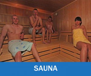 Sauna im Strandhotel Aseleben